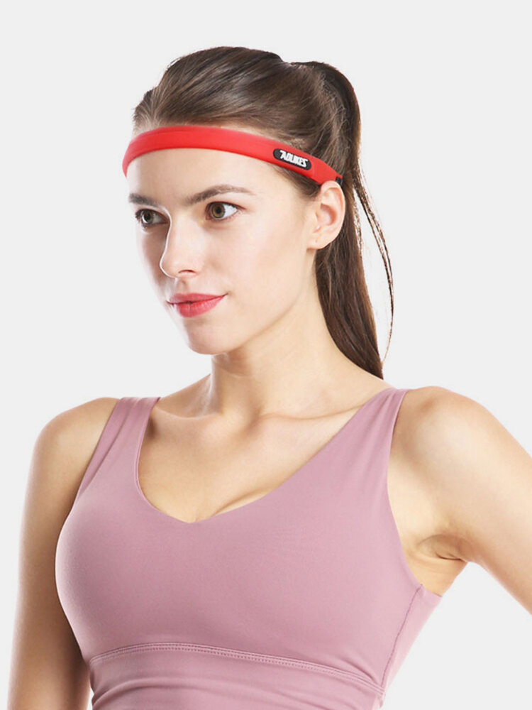 Yoga Silicone Headband Fitness Sports Elastic Sweatband Outdoor Sports Anti-slip Hairband