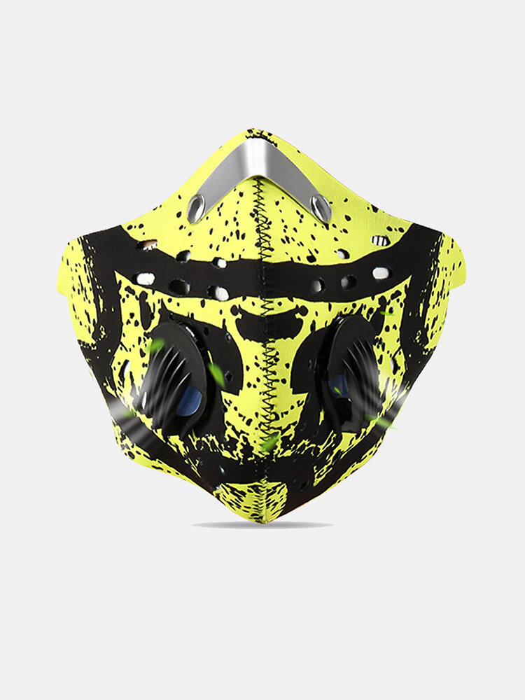 PM2.5 5-layer Filter Face Mask Anti Dust Masks Warm Windproof Riding Cycling Face Protection Mask