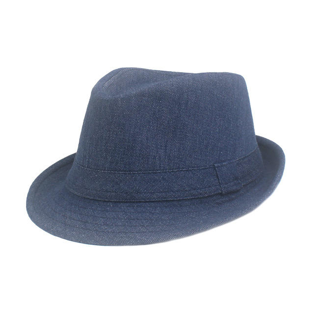 

Denim Jazz Hat Men's Hat Retro Old Hat Literary Youth Hat European And American Hat, Light blue;black;navy blue