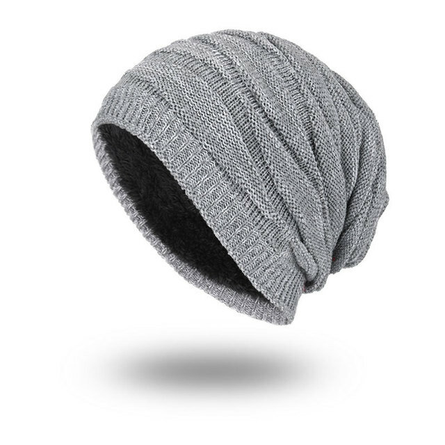 Wool Hat Season Plus Warm Diamond Head Men's Outdoor Hat Beanie Hats