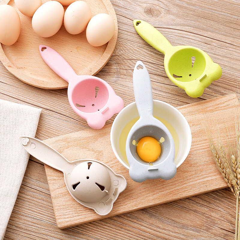 

Egg Yolk Separator Protein Separation Tool Food-grade Egg Tool Kitchen Tools Kitchen Gadgets, Blue;beige;green;pink