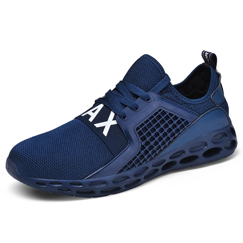 Men Fabric Breathable Sport Large Size Casual Running Shoes