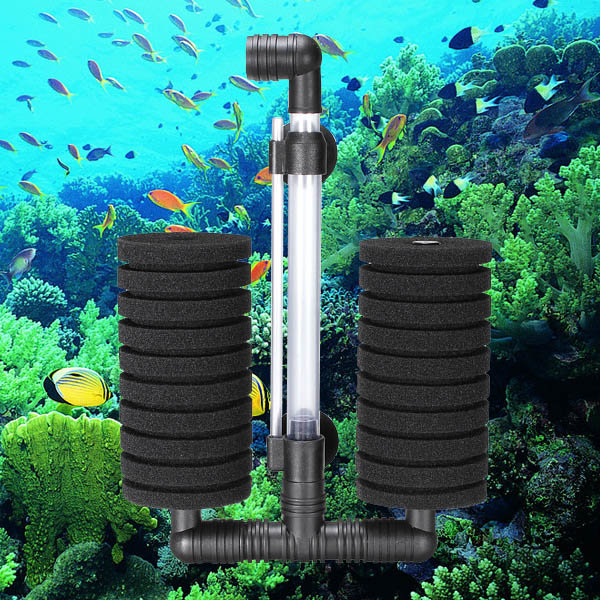 Biochemical Sponge Aquarium Fish Tank Filter Xy-2822 Biochemical Sponge Filter
