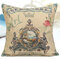 Personalized Printing Series Cotton Linen Pillow Case Home Sofa Office Square Cushion Cover - #3