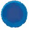 18 بوصة بالونات هيليوم فويل شكل دائري للاحتفال الحفلات - أزرق