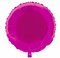 Forme ronde de ballons d'hélium d'aluminium de 18 pouces pour la célébration de parties - Rose