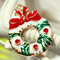 1Pcs Gold Christmas Gifts Charms Tree Deer Snowflake Pendant - #17