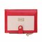 Women Candy Color Hasp Card Holder Short Wallet  - Red