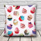 3D Sweet Food Patterns Throw Pillow Case Home Sofa Car Waist Cushion Cover - D