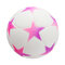 Star Football Squishy Slow Rising With Packaging Collection Gift Soft Toy - Pink