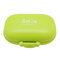Honana HN-PB011 4 Compartments Pill Organizer Portable Travel Pill Case Daily Medicine Box - Green