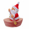 Christmas Rowing Man Squishy Soft Slow Rising con el regalo de la colección de envases - Beige