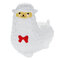 Squishy Cute Galaxy Alpaca Slow Rising Scented Fun Animal Toys - White