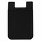 KCASA KC-CC01 Adhesive Cell Phone Wallet Silicone Money Tarjeta de crédito Earphone Holder Stick-on Pouch - Negro
