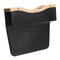 PU Leather Car Seat Gap Slit Storage Bag Box Car Seat Pocket Organizer - Offwhite