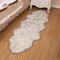 Honana WX-574 Imitation Wool Carpets Home Carpets Fur For Kids Room Living Room Warm Fur Carpets - Gray