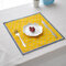 30x32 cm Soft coton linge de table tapis chemin de Table isolation thermique bol Pad nappe couverture de bureau - #3