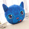 Criativo engraçado 3D Cachorro Travesseiro de cabeça de gato PP Algodão Simulação Almofada para animais Brinquedos de truque de presente de aniversário - #12