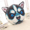 Criativo engraçado 3D Cachorro Travesseiro de cabeça de gato PP Algodão Simulação Almofada para animais Brinquedos de truque de presente de aniversário - #5