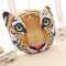 Creative Funny 3D Dog Cat Head Pillow PP Cotton Simulation Animal Cushion Birthay Gift Trick Toys - #1