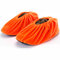 2 قطع أوفيرشويز واشابل عدم الانزلاق الأحذية يغطي مرونة الغبار التمهيد أوفيرشوز - البرتقالي