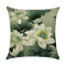 45x45cm Various Flower Style Cotton And Linen Pillowcases Decorations For Home Pillow Case - #4