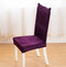 Plush Thicken Antifouling Elastic Stretch Spandex Chair Seat Cover Party Dining Room Wedding Decor - #7