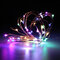 Battery Powered 5M 50LEDs Waterproof Copper Wire Fairy String Light Christmas Remote Control - Multicolor