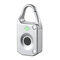IPRee® ZT10 Anti-theftl Electronic Smart Fingerprint Padlock Outdoor Travel Suitcase Bag Lock - Silver