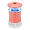 Electric Mosquito Dispeller LED Light Killer Insect Fly Bug Zapper Trap Lamp - Pink