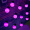 10m 38 Balls LED String Fairy Lights Party Xmas Wedding Holiday Lamp 220V EU Plug - Purple