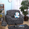 Четырехместный текстильный спандекс, эластичный эластичный чехол для дивана с принтом, защита для мебели - #18