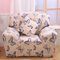 Четырехместный текстильный спандекс, эластичный эластичный чехол для дивана с принтом, защита для мебели - #8