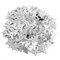 380Pcs Butterfly Shape Pentagram Plastic Resin Confetti Birthday Wedding Party Decoration - Silver