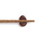  YIWUYISHI 10 pares / juego de palillos vajilla de cocina madera natural comida de sushi reutilizable Palo - 3