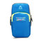Women Men Phone Bag Arm Bag Sports Bags Outdoor Running Earphone Gym Bags For 5.5'' Phone Bags - Sky Blue