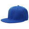 58cm Men Women Plain Fitted Cap Solid Flat Blank Color Baseball Hat  - Royal Blue