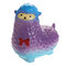 Squishy Cute Galaxy Alpaca Slow Rising Scented Fun Animal Toys - Blue & Purple