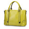 Women PU Leather Casual Elegant Handbag Casual Shopping Shoulder Bag - Green