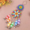 DIY Dream Catcher Windbell Kit Perler 5mm Fuse Beads Decoración del juguete del arte del cabrito - #2
