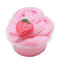 DIY फल कीचड़ शराबी कपास कीचड़ बहु-रंग कप केक क्ले 100 मिली - गुलाबी