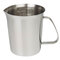 KCASA KC-MCup 18/10 Stainless Steel Measuring Cup Frothing Pitcher with Marking For Milk Froth - 500ML