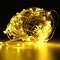 10M 100LEDs Battery Powered Waterproof Copper Wire  String Light For Wedding Party Decor  - Warm White