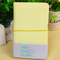 Candy Colors Cuaderno de papel encantador Cuaderno de notas Bloc de notas de cuero Papelería Papelería - Amarillo
