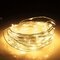 30M LED Silver Wire Fairy String Light Christmas  Wedding Party Lamp 12V Home Deco - Off White