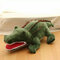 55cm Cute Cartoon Plush Green 3D Crocodile Shape Warm Hand Pillow Kids Toy Creative Gift - Dark Green