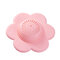 Honana BC-253 Silicone Drain Stopper Hair Catcher Kitchen Bathtub Floor Drain Protector - Pink