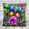 Personality 3D Western Style Throw Pillow Case Home Sofa Office Car Cushion Cover Gift - B