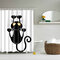 180x180cm The Cartoon Bathroom Fabric Shower Curtain Waterproof Polyester With 12 Hooks - #4