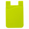 KCASA KC-CC01 Adhesive Cell Phone Wallet Silicone Money Tarjeta de crédito Earphone Holder Stick-on Pouch - Verde
